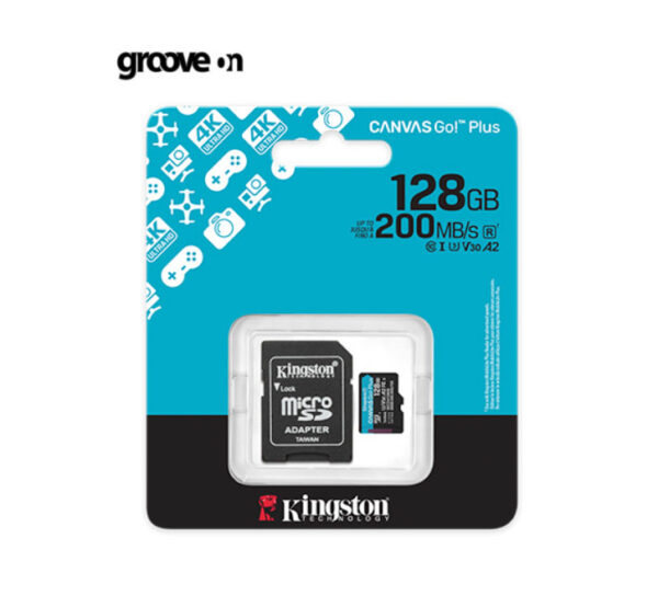 Kingston Canvas Go! Micro SD Card 128GB