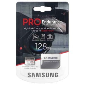 SAMSUNG PRO Endurance Class 10 MicroSD 128GB