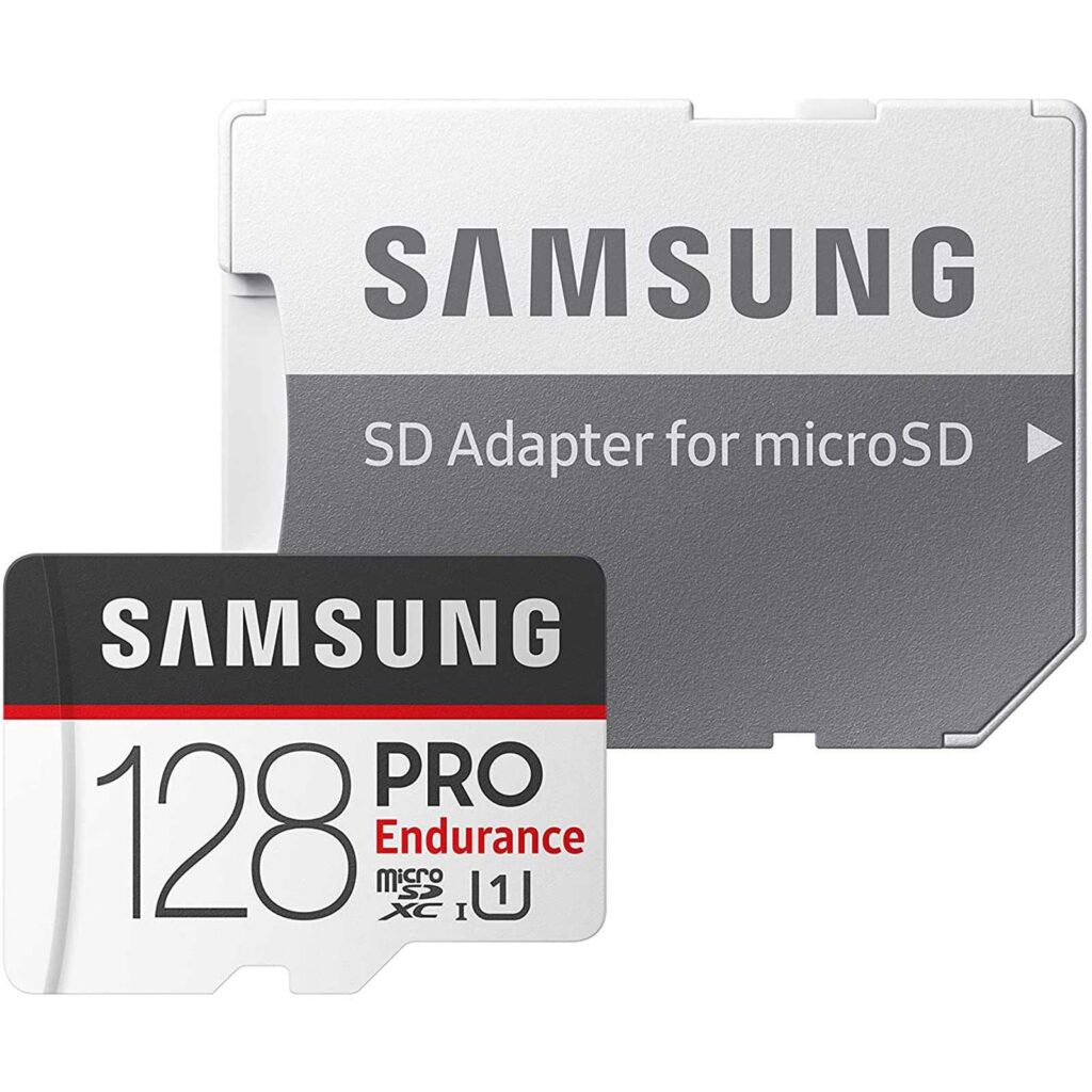 SAMSUNG PRO Endurance Class 10 MicroSD 128GB